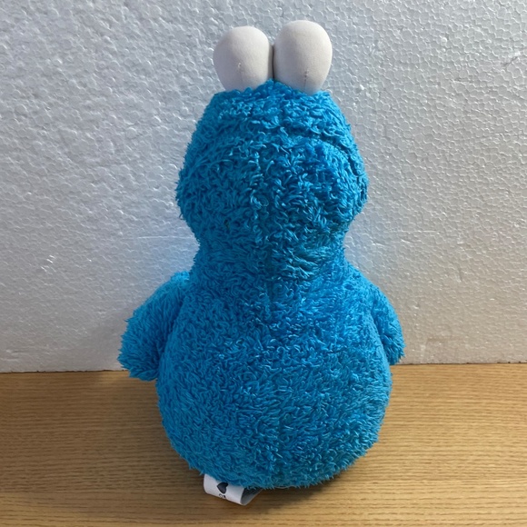 Kohls Cares Cookie Monster Plush Sesame Street 15" 2017 Blue Stuffed Animal Toy - Picture 3 of 9